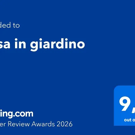 Apartamento Casa In Giardino *
